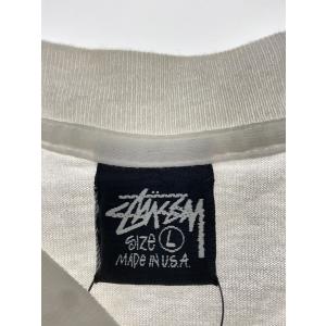 STUSSY◆Tシャツ/L/コットン/WHT/...の詳細画像2