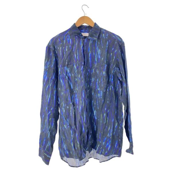 LITTLEBIG◆長袖シャツ/2/レーヨン/BLK/無地/LB201-SH02