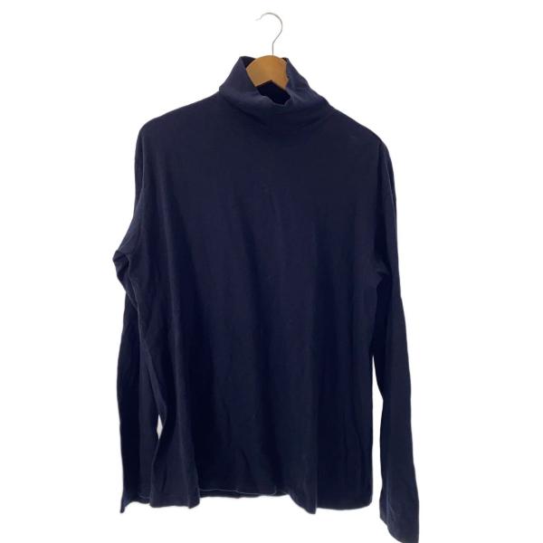 AURALEE◆長袖Tシャツ/5/コットン/NVY/A6ATO35T