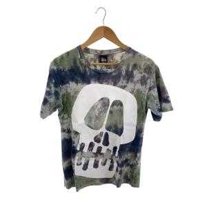 STUSSY◆スカル/タイダイ/Tシャツ/S/コ...の商品画像