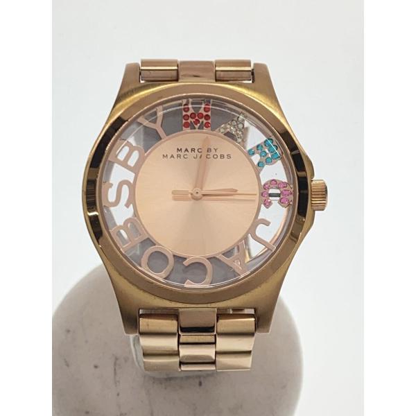 MARC BY MARC JACOBS◆クォーツ腕時計/アナログ/GLD/GLD/MBM3264