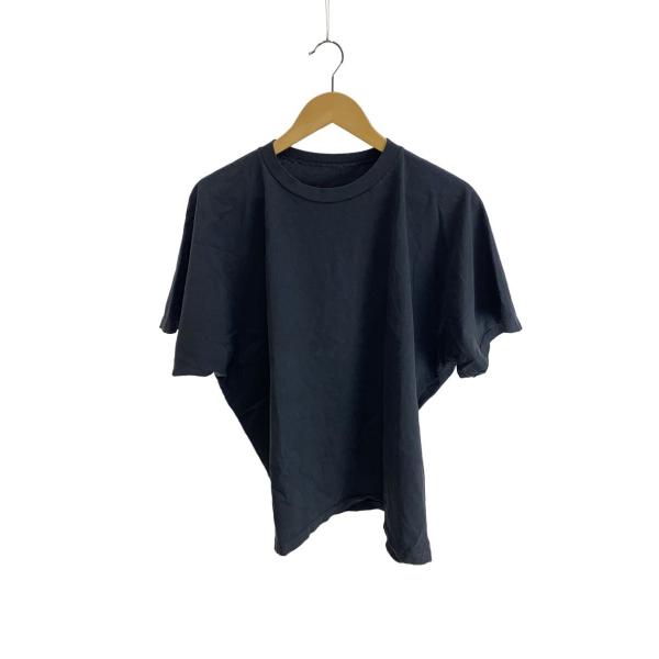YZY/TS-01/Tシャツ/1/コットン/GRY/無地//