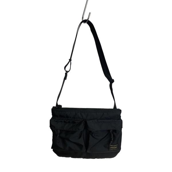 PORTER◆ショルダーバッグ/ナイロン/BLK/855-05458