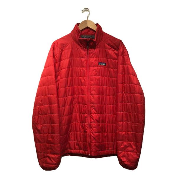 patagonia◆マウンテンパーカ/XL/ポリエステル/RED/PRIMALOFT