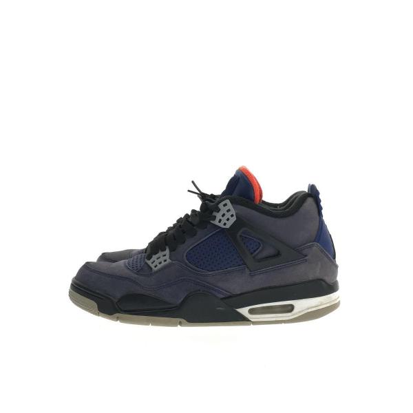 NIKE◆AIR JORDAN 4 RETRO WNTR/エアエアジョーダン 4 レトロ/ブルー/C...