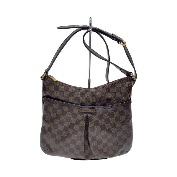 LOUIS VUITTON◆ブルームズベリPM_ダミエ・エベヌ_BRW/PVC/BRW