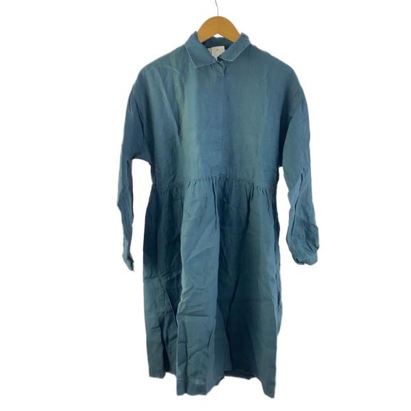 45rpm◆シャツワンピース/--/リネン/NVY