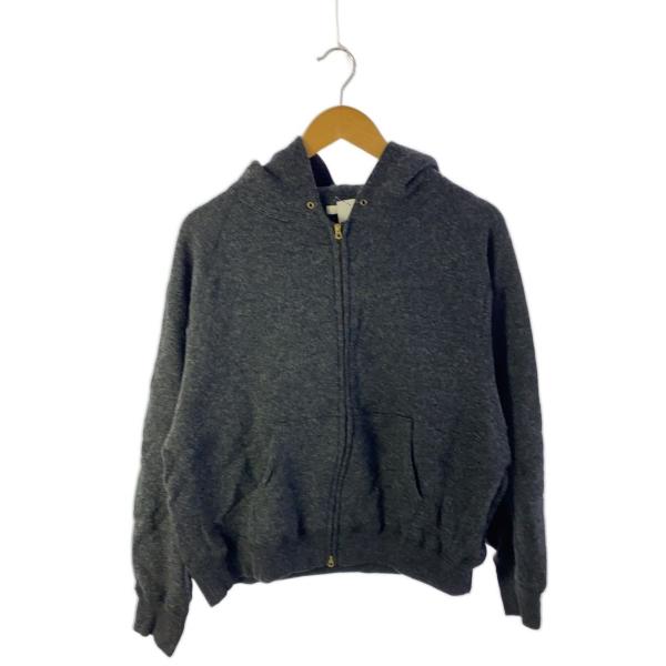 LIDNM◆ジップパーカー/M/コットン/BLK/無地/lm24aw07629-04-02