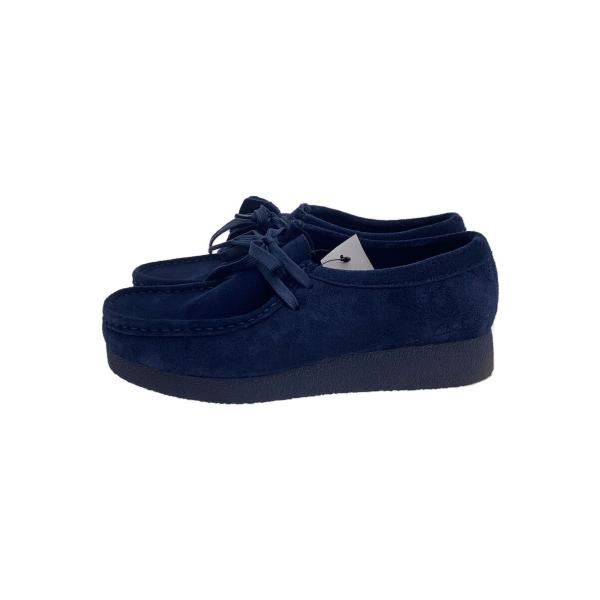 Clarks◆ドレスシューズ/23.5cm/NVY/スウェード/ EVOSh/ワラビー//