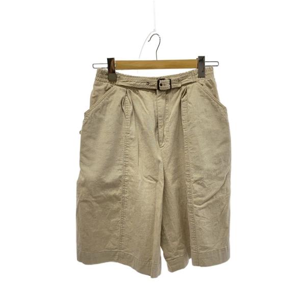 Chaus/80s〜90s/リネン混/イージーショーツコットン/GRY//