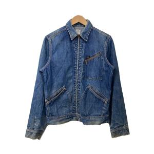 Lee◆60〜70s/涙TALON/JELT DENIM/襟ダメージ有/Gジャン/38/コットン/IDG/91-B//