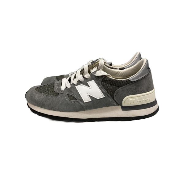 NEW BALANCE◆USA製/ローカットスニーカー/27.5cm/GRY/M990GR1//