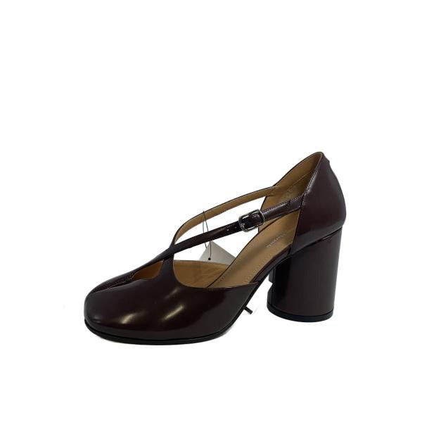 Maison Margiela◆80MM パンプス/タビ/38/BRW