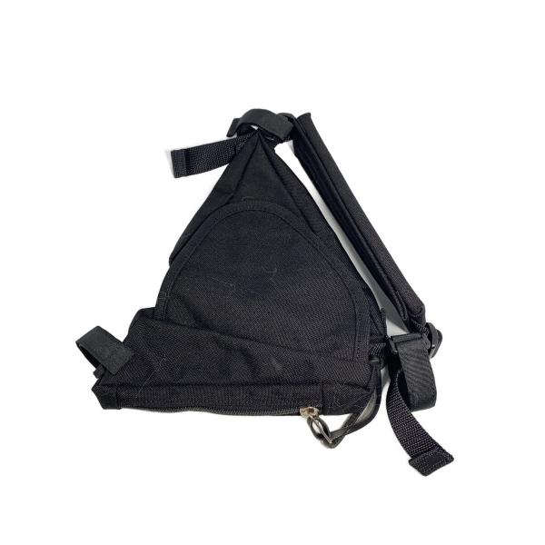 AURALEE◆バッグ/ナイロン/BLK/無地