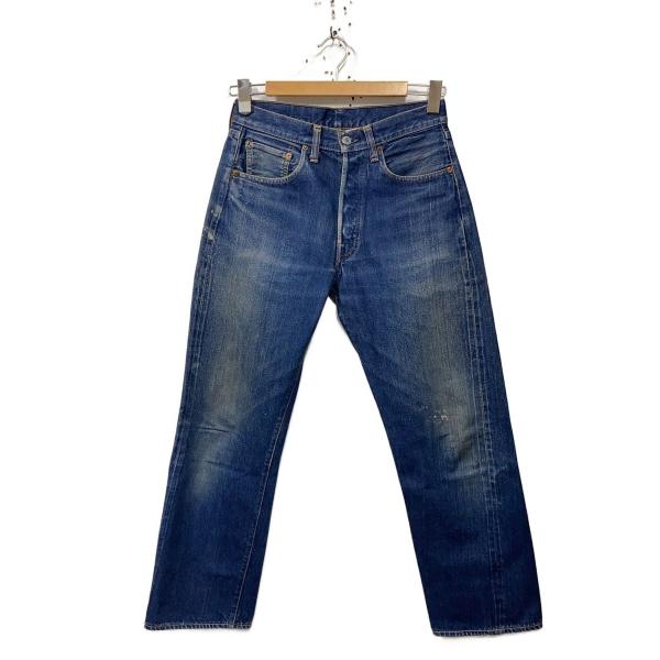 Levi’s◆60s/66前期/BIGE/セルビッチ/ボタン裏6/ストレートパンツ/--/デニム/I...