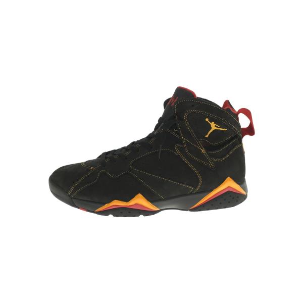 NIKE◆AIR JORDAN 7 RETRO CITRUS BLACK/ハイカットスニーカー/30...