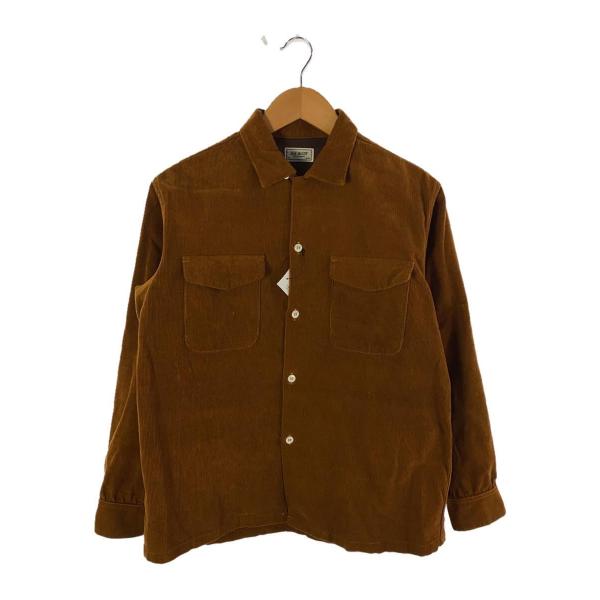 THE REAL McCOY’S◆CORDUROY OPEN COLLAR SHIRT/長袖シャツ/...