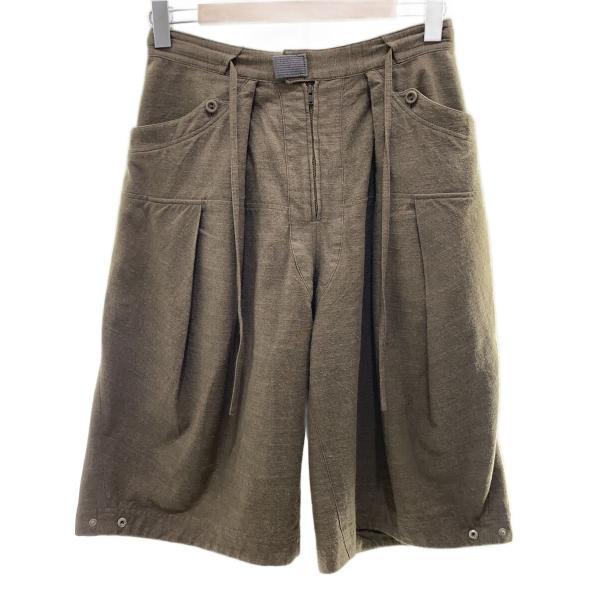 JIAN YE◆ショートパンツ/FREE/コットン/KHK/無地/24SS-PT05-2