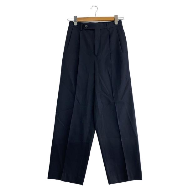 AURALEE◆25SS/LIGHT WOOL MAX GABARDINE SLACKSボトム/0/...