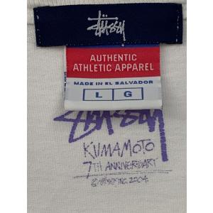 STUSSY◆Tシャツ/L/コットン/WHTの詳細画像2