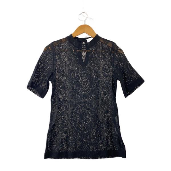 mame kurogouchi◆Curtain Lace Jacquard Jersey Top/2...