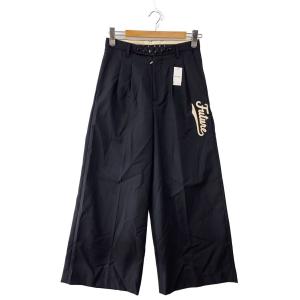 MASU◆22AW/FUTURE WIDE TROUSERS/44/ウール/NVY/ストライプ/MVFW-PT0822