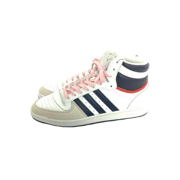 adidas◆ハイカットスニーカー/28cm/WHT/GX0740/トップテン/