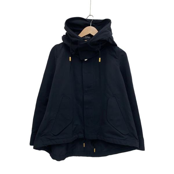 THE RERACS◆ジャケット/36/ポリエステル/BLK/18FW-RECT-106L-UASP...