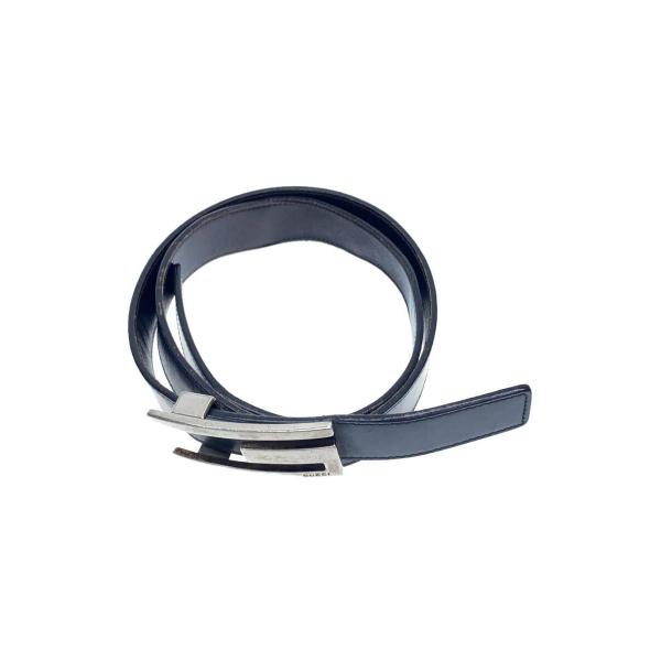 GUCCI◆ベルト/レザー/BLK/メンズ/80・32・036・1476・1438