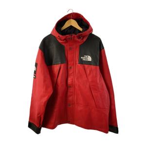 Supreme◆マウンテンパーカ/XL/ポリエステル/RED/NF0A3VJ8/18AW/THE N...