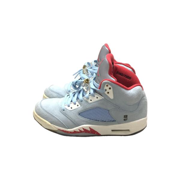 NIKE◆Jordan5 Retro Trophy Room Ice Blue/ハイカットスニーカー...