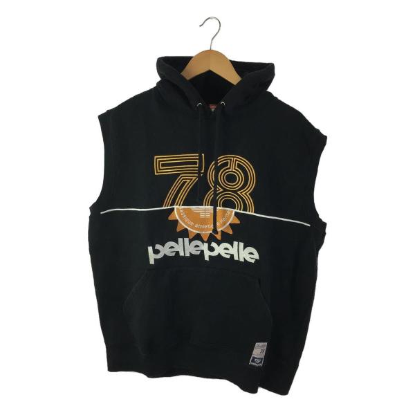 Pelle Pelle◆パーカー/XL/コットン/BLK