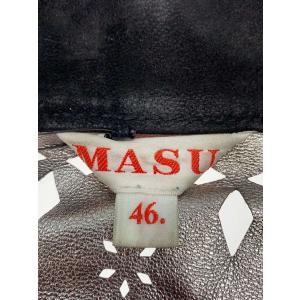 MASU◆レザージャケット・ブルゾン/46/山...の詳細画像2