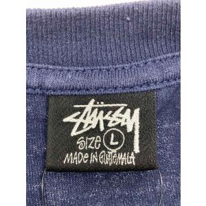 STUSSY◆長袖Tシャツ/L/コットン/NVYの詳細画像2