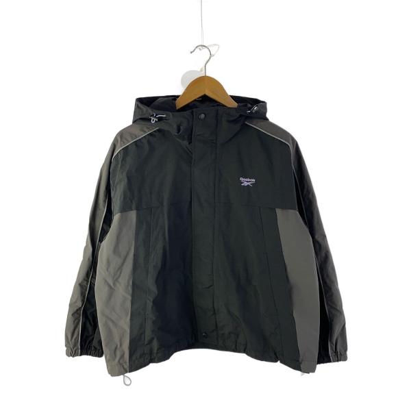 Reebok◆ナイロンジャケット/FREE/ナイロン/BLK/JS071687CA