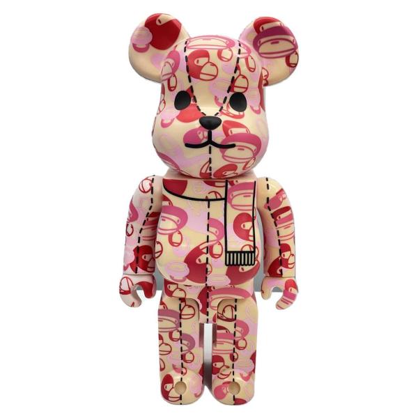 MEDICOM TOY◆×BAPE PLAY/MILO FACE CAMO/PINK/400％