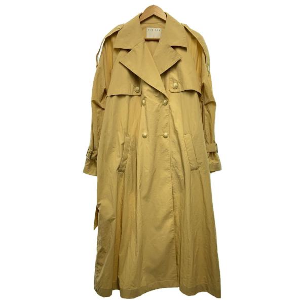 RIM.ARK◆Over sized trench CT/36/ナイロン/BEG/460GSL30-...