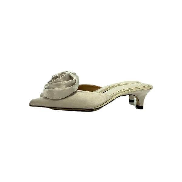 AMERI◆ROSE MOTIF SATIN MULE/S/SLV/02411280080