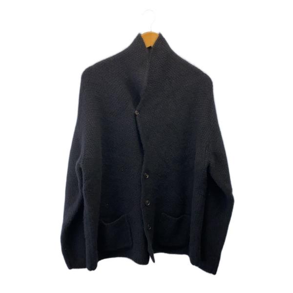 AURALEE◆BABY CASHMERE KNIT SHAWL COLLOR BIG CARDIG...