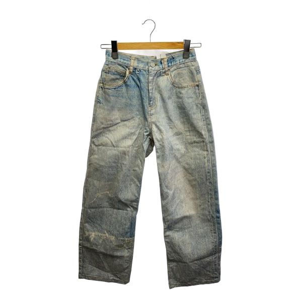 AMERI◆TROMPE L′OEIL DENIM PANTS/26/コットン/IDG/014108...