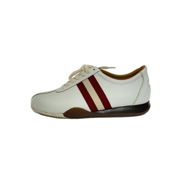 BALLY◆シューズ/FREE/WHT/レザー