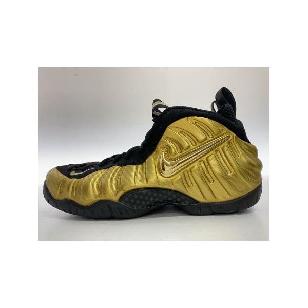 NIKE◆AIR FOAMPOSITE PRO/エアフォームポジットプロ/ゴールド/624041-7...