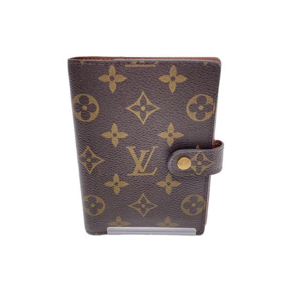 LOUIS VUITTON◆アジェンダPM_モノグラム_BRW/--/BRW/総柄/メンズ