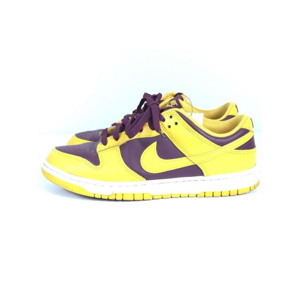 NIKE◆University Gold/Dunk Low Retro/27.5cm/YLW/レザー...