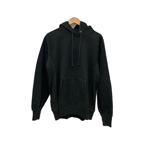 AURALEE◆パーカー/4/コットン/BLK/無地/A9AP01SM