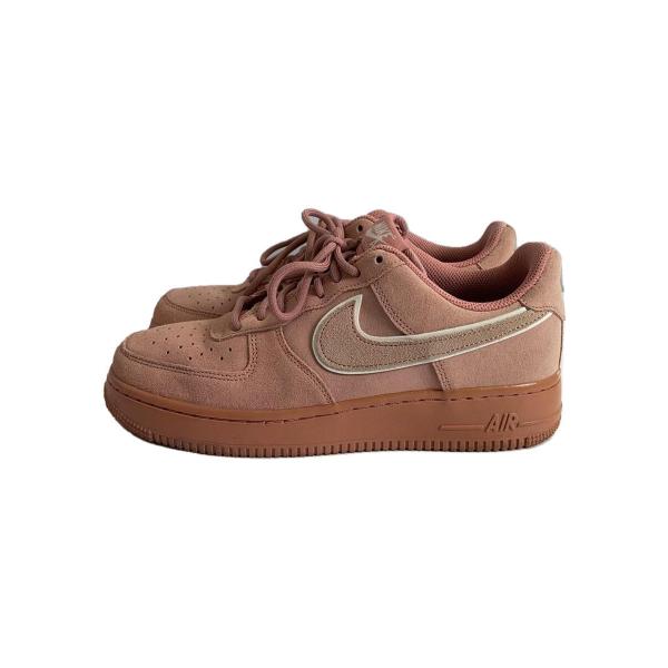 NIKE◆AIR FORCE 1 07 LV8 SUEDE/エアフォーススエード/ピンク/AA111...