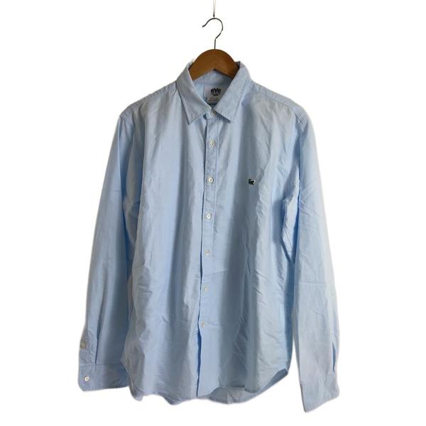 eYe JUNYA WATANABE MAN◆長袖シャツ/L/コットン/BLU/WP-B902