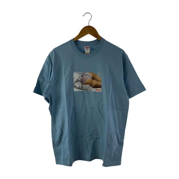 Supreme◆22AW Maude Tee/Tシャツ/L/コットン/BLU/総柄