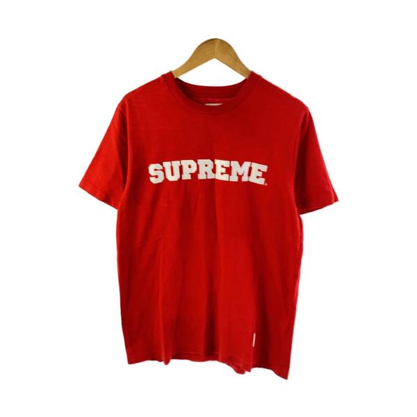 Supreme◆シュプリーム/Tシャツ/L/コットン/赤/レッド