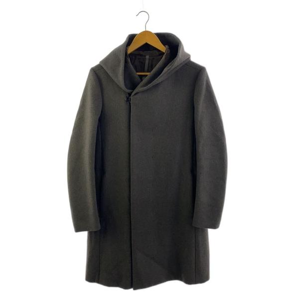 KAZUYUKI KUMAGAI ATTACHMENT◆コート/1/ウール/BRW/無地/41306...